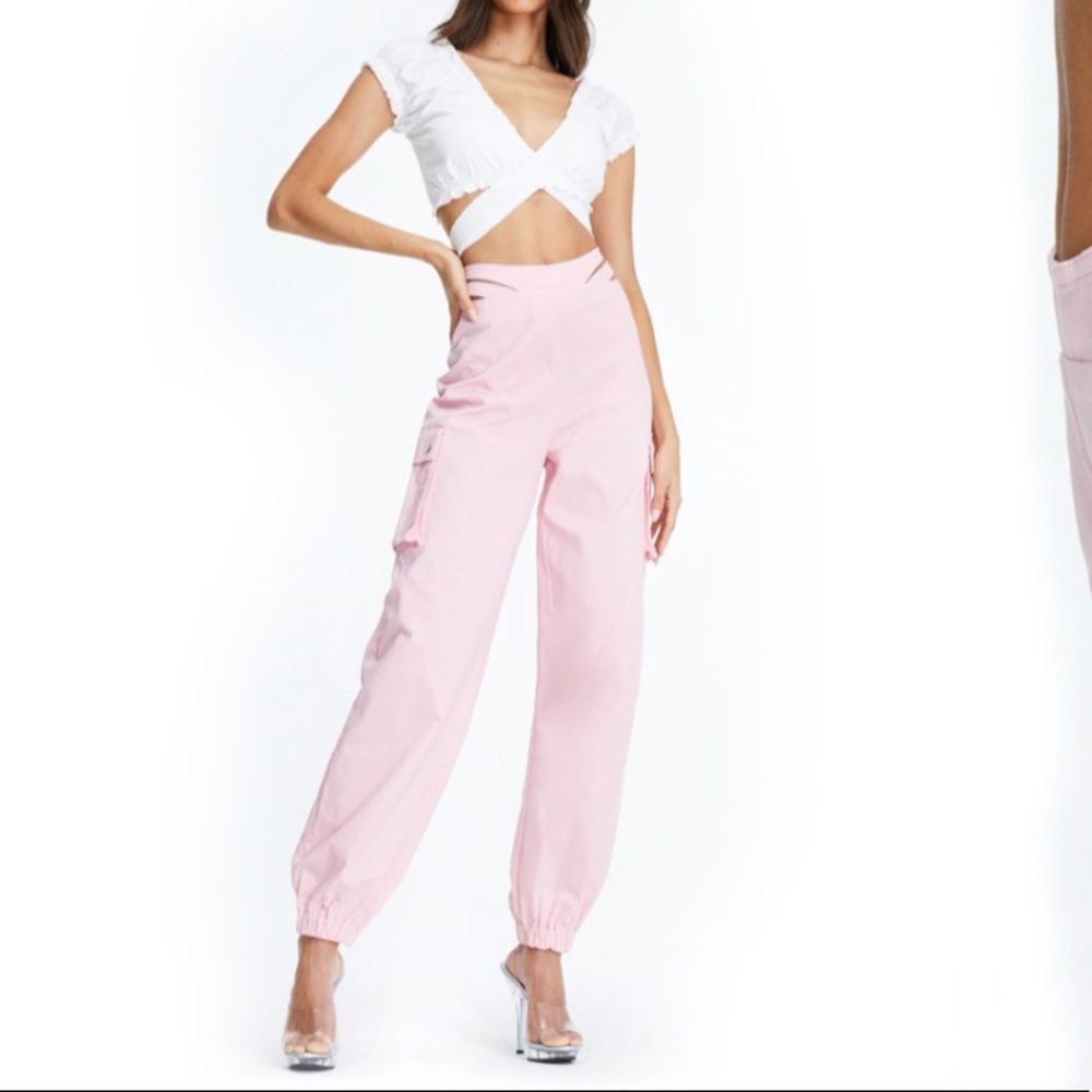 I.AM.GIA light pink cargo pants